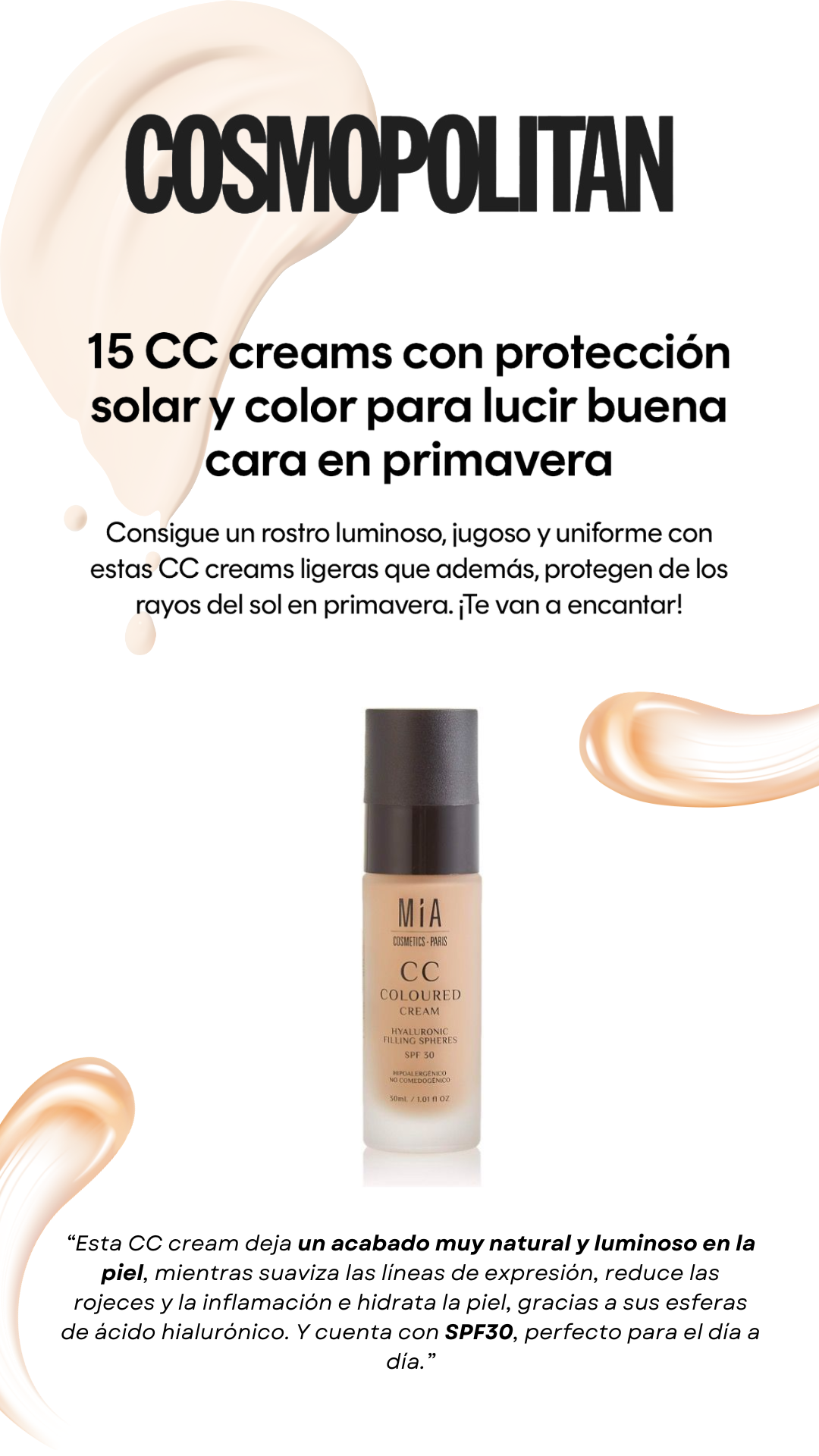 Medium CC Coloured Cream