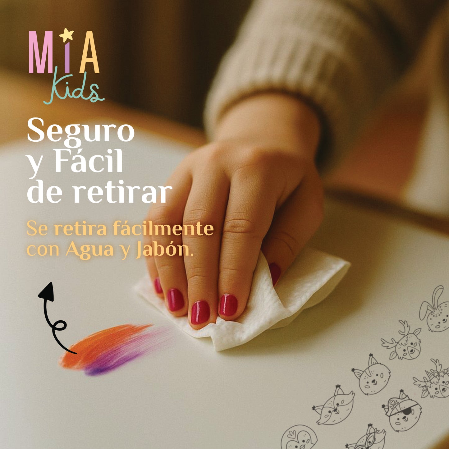 Birdie Fantasy - Se retira con Agua y Jabón