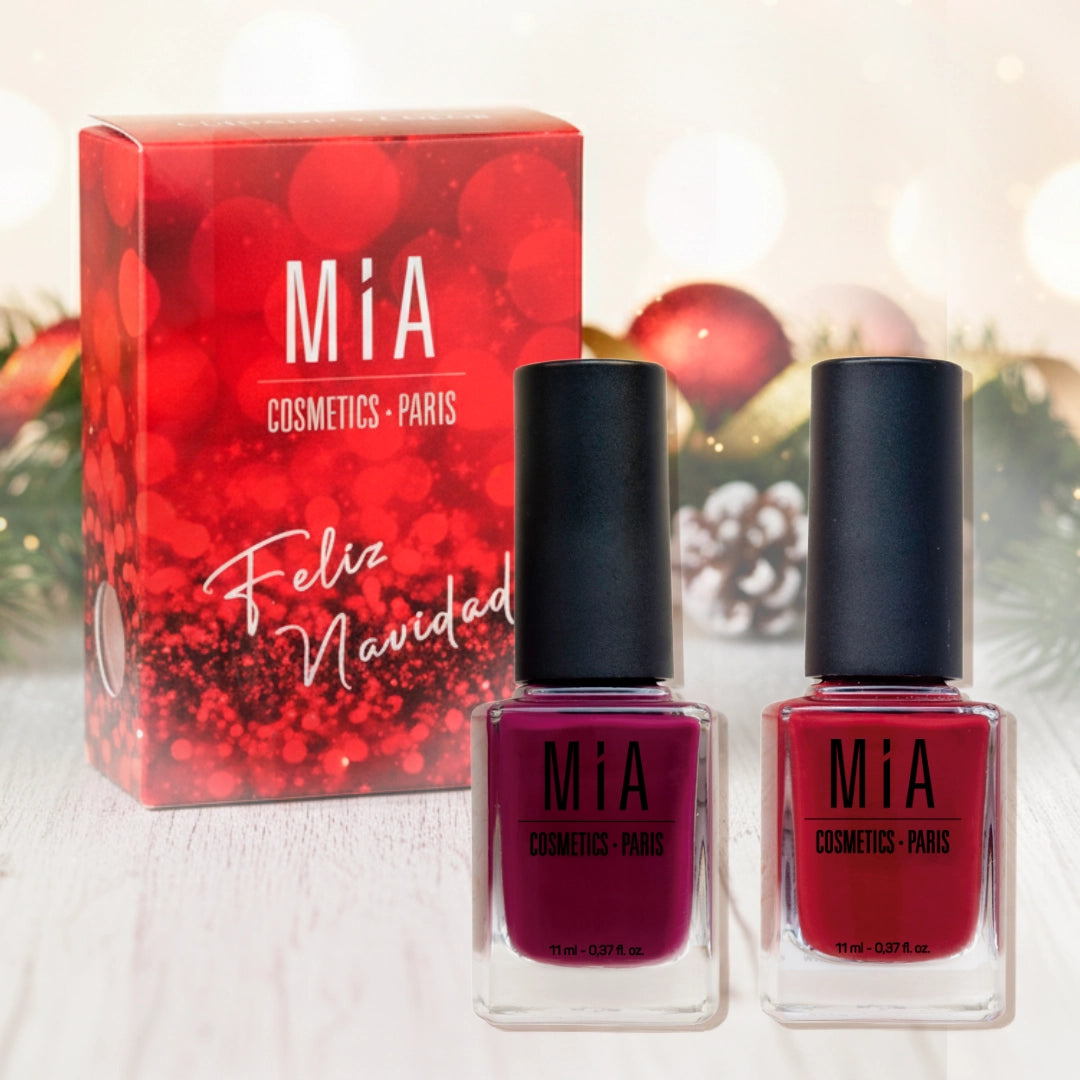 Pack 2 Esmaltes Navidad - 1 - Burgundy, Garnet