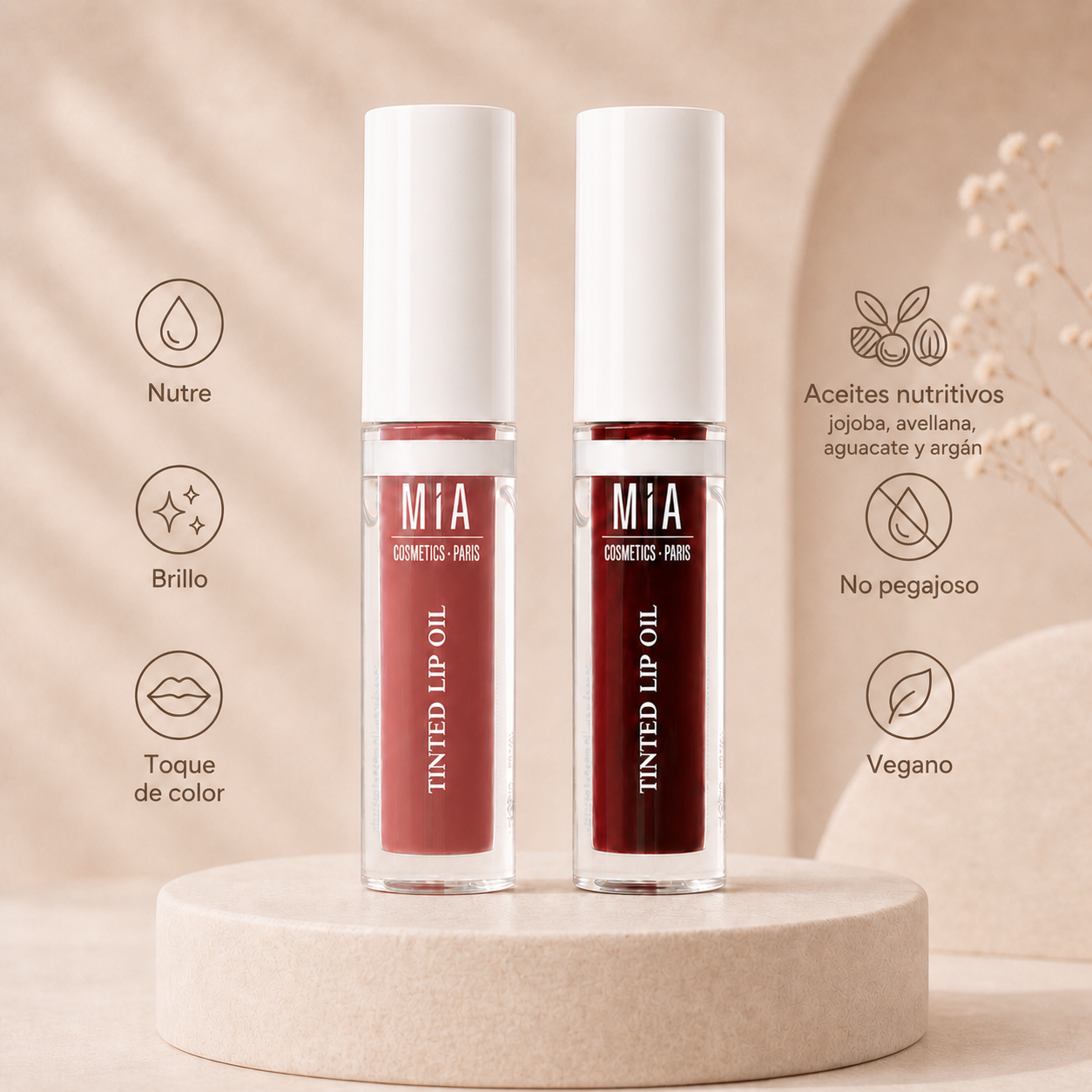 Pack 2 Lip Oil