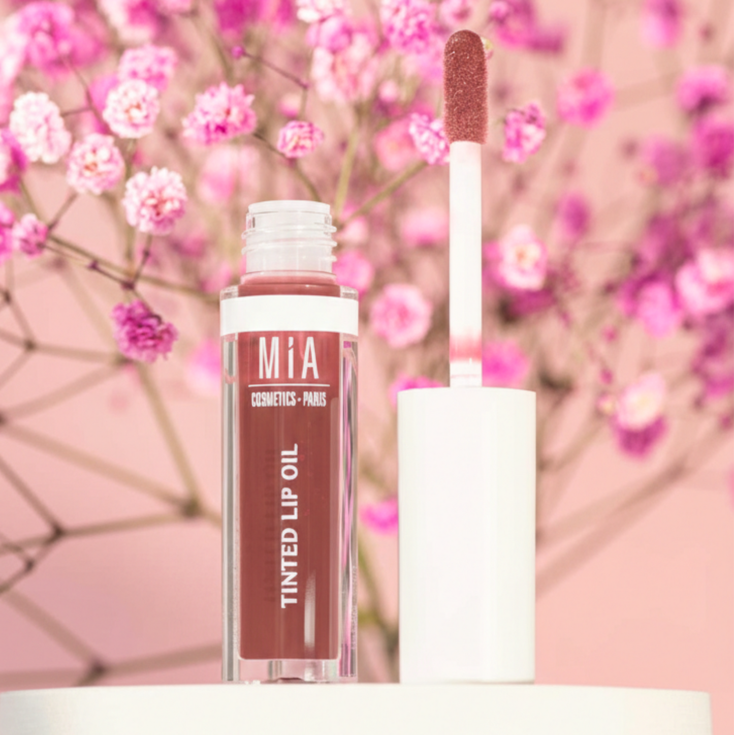 Rosy Nude Tinted Lip Oil - Aceite para Labios Nutritivo con Color